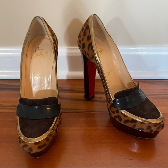 Christian Louboutin Pony Leopard Pumps - Picture 2 of 13